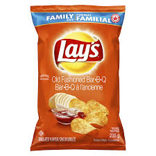 Potatoes, vegetable oil (sunflower, corn, and/or canola oil), and salt. Lays Chips Old Fashioned Bbq Powell S Supermarkets
