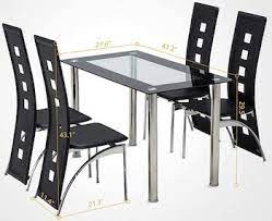 Our table and 4 chairs look fabulous in any modern home. Best 6 Glass Top Dining Table Set For 4 Chairs Seaters 2021