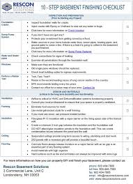 Download Your Free 10 Step Basement Finishing Checklist Finishing A Basement Is Often An Involved And Det Finishing Basement Basement Remodeling Diy Basement