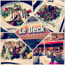 Le Deck A Capbreton Quai De La Pecherie Live Music Bar Restaurant Tapas Cocktails Bar Restaurant Restaurant Deck