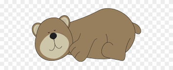 Will you chose cute bear cub ? Bear Sleeping Clip Art Sleeping Bear Clip Art Free Transparent Png Clipart Images Download