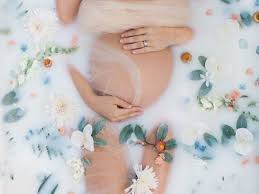 Coconut vanilla milk bath soak. Beautiful Milk Bath Photography Tulamama