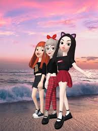  Zepeto Nfuu Gambar Karakter Kartun Gadis Foto Sahabat