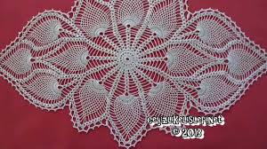 Cilek Motifli Tepsi Ortusu Dantel Modeli Ortuler Dantel Dokuma Desenler