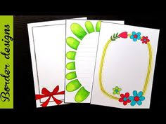 20 Reeta Rani Border Designs Ideas Border Design Borders For Paper Page Borders Design You can easily decorate your project file with these simple, easy and colorful #borders.