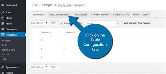 How To Place Wordpress Tables In Your Posts And Pages Greengeeks