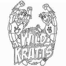 Wild kratts creature power discs (top 6 with authentic colors and #16614390. Wild Kratts Coloring Pages Free Printable Momjunction Wild Kratts Birthday Party Wild Kratts Wild Kratts Birthday