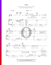Macy gray's official music video for 'i try'. I Try Noten Klavier Gitarre Gesang Pdf Download Streamen Oktav