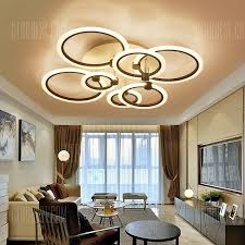 The fan speed and light can be controlled separately by remote control. Ceiling Lamp White Round Ceiling Lights Sale Price Reviews Gearbest Modern Ceiling Lamps Living Room Lamps Living Room Ceiling Lamps Living Room