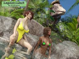 Short: Lagoon Lunch by Art of Venus
