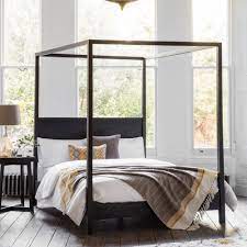 Modern black 4 poster canopy bed. Boho Boutique 4 Poster Bed Modern Beds Black 4 Poster Bed
