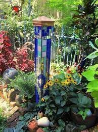 Sydney S Mosaic Tower Mosaic Garden Art Mosaic Garden Glass Garden Art