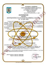 Produse/servicii oferite de comisia nationala pentru controlul activitatilor nucleare. Cncan S A Predat In Urma Dezvaluirilor Din Lumea Justitiei Cncan A Autorizat In 18 Iunie Computerul Tomograf Din Curtea Institutului Matei Bals Autorizatia Intra In Vigoare In 24 Iunie Specialistii De