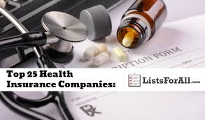 Choosing a health insurance plan can be complicated. Best Health Insurance Companies The Top 25 List Listsforall Com