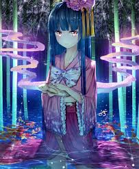 anime illustration girl