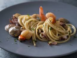 Epingle Sur Crevettes Spaghettis