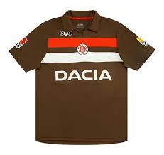The football department is part of a larger sports club that also has departments in rugby (fc st. St Pauli Kit History Football Kit Archive