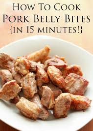 Cook pork belly slices until browned, about 8 minutes per side. Recipes For How To Cook Crackling Pork Belly In The Oven And For Pan Fried Pork Belly In Just 15 Fried Pork Belly Pork Belly Recipes Pork Belly Recipes Crispy