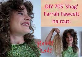 How to do a DIY 70s shag Farrah Fawcett haircut yourselfin a few easy steps.
