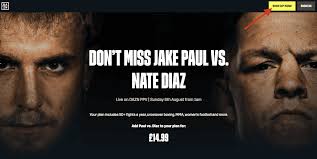 How to Watch the Jake Paul vs Nate Diaz "Ready 4 War" Fight