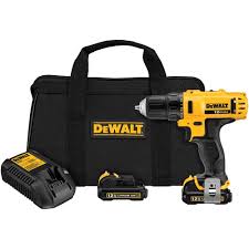 Black Decker 12 Volt Battery Charger Dewalt 12 Volt Max Lithium Ion Cordless 3 8 In Drill Driver Kit With 2 12 Volt Batteries 1 5ah Charger And Tool Bag Dcd710s2 Cordless Drill Reviews Dewalt Drill Driver