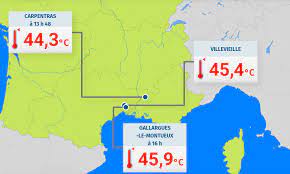 Prévisions météo gallargues le montueux pour ces 15 prochains jours. Temperature In France Breaks Record As European Heat Wave Continues Bno News