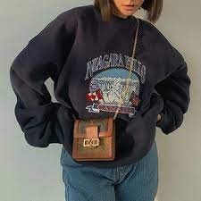 Shop fashion, beauty & lifestyle with free worldwide shipping. Colada Embroidered Loose Fit Sweatshirt Yesstyle