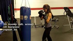 women s punching bag workouts home