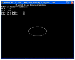 It is a common shape in many. Implementing Midpoint Ellipse Algorithm In C Ankurm