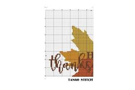 Maybe you would like to learn more about one of these? Happy Thanksgiving Cross Stitch Pattern Grafik Von Tango Stitch Creative Fabrica