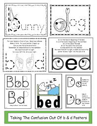 Taking The Confusion Out Of B D Letter Reversal Activities Letter Reversals Reading Worksheets