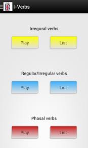 Pour vous rappeler, pour conjuger un verbe au passé en anglais, il faut ajouter ed à la fin. Verbes Irreguliers En Anglais Pour Android Telecharger Gratuitement
