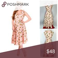 Nwt Banned Pineapple Cocktails Dress Dresses Boutique Dresses Swing Skirt