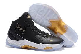 Black And Gold Under Armour Shoes Men S Under Armour Stephen Curry 2 Floor General Black Gold White Basketball Shoes White And Gold Shoes White Basketball Shoes Curry Shoes