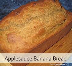 Applesauce Banana Bread1 Jpg 2 025 1 855 Pixels Banana Bread With Applesauce Banana Bread Recipes Recipes