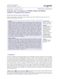 PDF) Exchange rates convergence in ECOWAS: WAMZ and WAEMU analysis