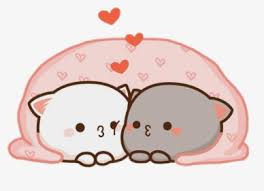 Wallpapers kawaii cute cat couple cartoon. Freetoedit Cute Kawaii Cat Couple Love Hug Cuddle Mochi Mochi Peach Cat Png Transparent Png Transparent Png Image Pngitem