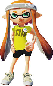 Inkling Girl With Headband Splatoon Splatoon 3d Characters Character Modeling