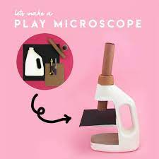Diy Play Microscope From Recycled Bottle Ok Dolls Inspire Through Play Science Projects For Kids Diy Science Microscope Kids