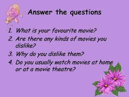 Sebastian shaw i think it is from top quality. Answer The Questions What Is Your Favourite Movie Ppt Download