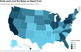 what is the diesel fuel tax rate in your state itep