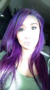 Purple Hair Green Eyes Add Some Color To Your Life Bright Hair Violet Pravana Vivids Color Contacts Purple Hair Bright Hair Hair