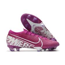 Cachadliknandeför bredare fötter brukar vi rekommendera fotbollsskor från adidas medan nike passar de lite smalare. Nike Fotbollsskor For Man Mercurial Vapor 13 Elite Fg Lila Vit