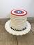 Fondant Captain America Cake