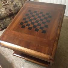 Small woodworking projects for beginners vicks woodworking plans adirondack ski chair plans motorcycle lift table plans woodworking full bunk bed plans furniture building plans machine shed plans modern kitchen floor plans make money woodworking modern house plans. How To Make A Custom Chess Board From An Old Wooden Table For Under 15 Dollars
