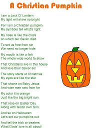 Christian Pumpkin Carving Christian Halloween Crafts Christian Halloween Pumpkin Poem