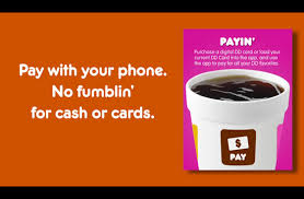 Dunkin' Donuts Launch Mobile Pay & Gift App