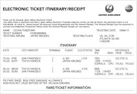 Jal How To Retrieve And Print Your E Ticket