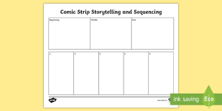 Browse through 1000s professional templates for graphic design, infographics, presentations, charts, maps, documents, printables and more. Comic Strip Storytelling And Sequencing Template Twinkl