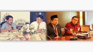 Bersama prabowo subianto dan beberapa tokoh nasional, ia ikut mendirikan partai gerakan indonesia raya dan menjabat sebagai wakil ketua. Fahri Hamzah Dan Fadli Zon 1998 Kumparan Com